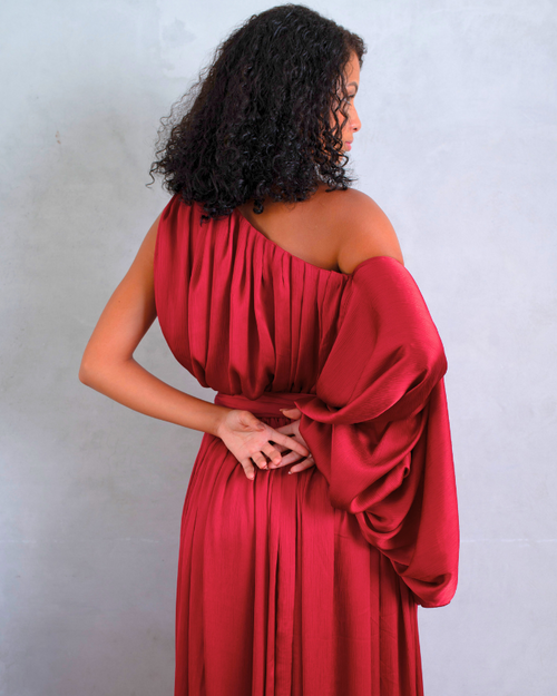 Red Majesty Gown Dress