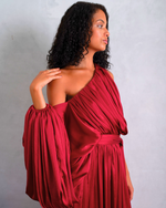 Red Majesty Gown Dress