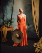 ROSELA DRESS - ORANGE