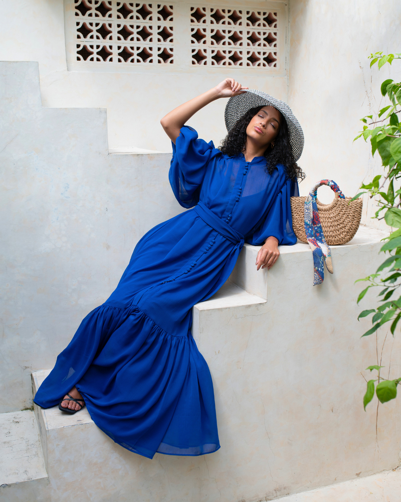 Azure Serenity Dress